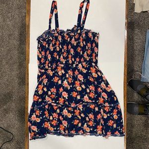 Adjustable Straps- Band of Gypsies Dress- Floral